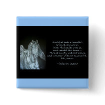 God Created Horse Pin