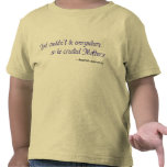 God Created Mothers Toddler T-Shirt