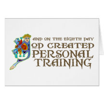 God Created Personal Training Card