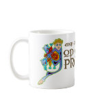 God Created Projection mugs