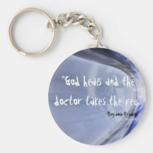 "God > Doctor" Keychain