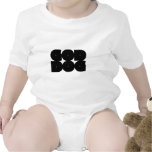 GOD DOG black Bodysuits