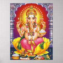 God Ganesha Print