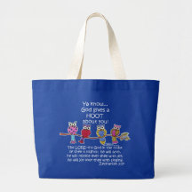 God Gives a Hoot Owls Bags