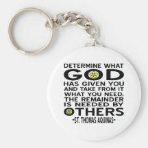God Has Given Keychain