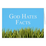 God Hates Facts cards