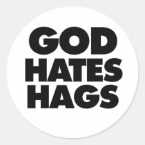 God Hates Hags stickers