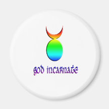 god incarnate rainbow magnets