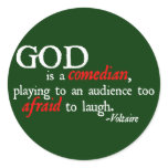 God is A Comedian stickers