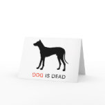 God is Dead Notecard