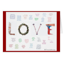 God is ... greeting card