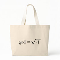 God is Imaginary Canvas Bag