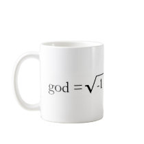 God is Imaginary Coffee Mugs