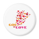 GOD is Love magnets