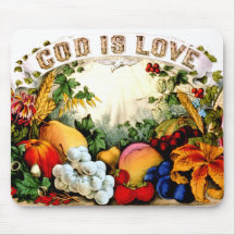 God is Love Mouse Pad