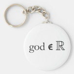 God is Not Real Keychain