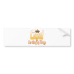 God is The King of Kings bumper stickers