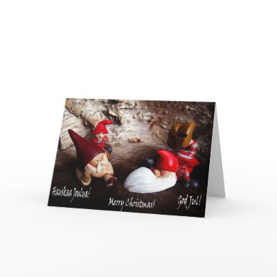 God Jul ~ Merry Christmas ~ Hauskaa Joulua Card