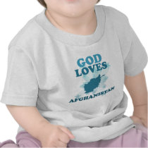God Loves Afghanistan Shirts