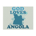 God Loves Angola Postcards