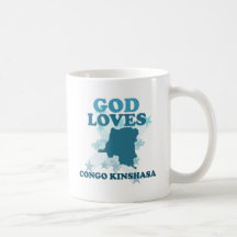 God Loves Congo Kinshasa Mug
