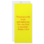 God Loves Everyone Bookmark Full Color Rack Card
