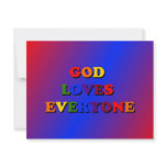 God Loves Everyone Invitation
