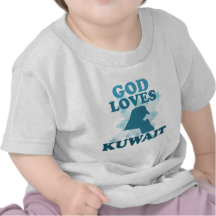 God Loves Kuwait T-shirt