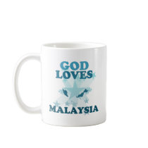 God Loves Malaysia Mug