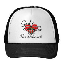God Loves Non-Believers! Trucker Hat