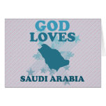 God Loves Saudi Arabia cards