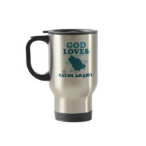 God Loves Saudi Arabia Coffee Mugs
