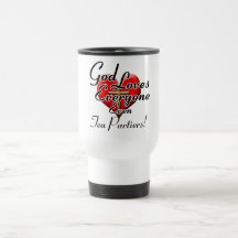 God Loves Tea Partiers! Mugs