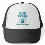God Loves Trinidad And Tobago hats