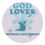 God Loves Trinidad And Tobago stickers