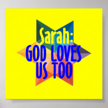 GOD LOVES US TOO Poster
