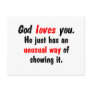 God loves you. post cards
