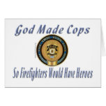 God Made Cops PD Gifts for cops. From Shirts to Bu cards