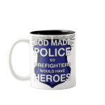 God Made Police Coffee Mug