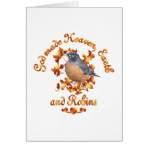 God Made Robins Cards