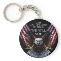 God May Have Mercy Keychain