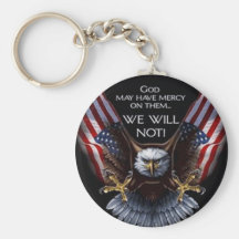 God May Have Mercy Keychain
