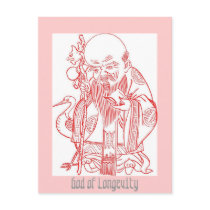 God of Longevity - Designer Postcard
