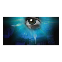 God of Machines Photo Greeting Card