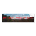 GOD ON BOARD Inspirational Christian Quotes bumper stickers