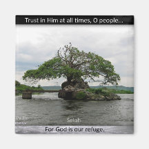 God our Refuge magnet