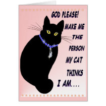 God, Please! Card