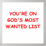 GOD POSTERS
