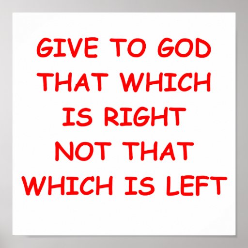 GOD POSTER