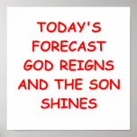 GOD posters
